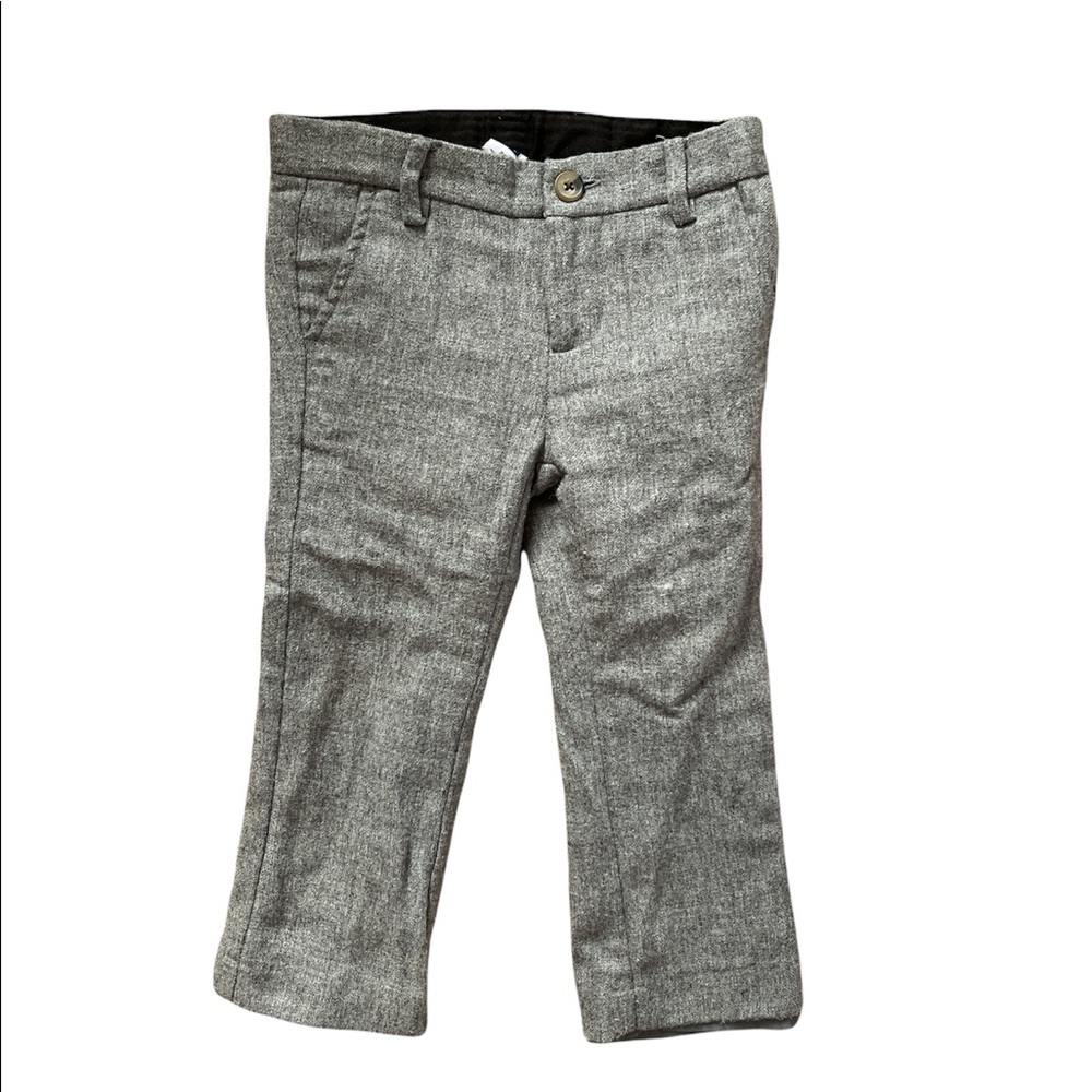 Janie and Jack gray wool dress pants